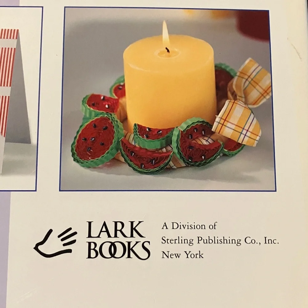 Vibrant Paper Quilling‎ Hardcover Guide 9”x10”